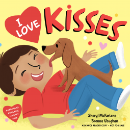 book cover for I Love Kisses