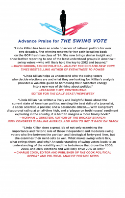 book cover for The Swing Vote