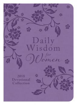 book cover for Daily Wisdom for Women 2018 Devotional Collection