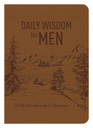 book cover for Daily Wisdom for Men 2018 Devotional Collection