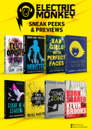book cover for Electric Monkey Sneak Peeks and Previews