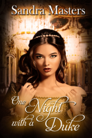 book cover for One Night with a Duke