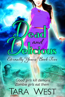 book cover for Dead and Delicious