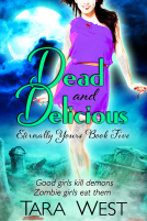 book cover for Dead and Delicious
