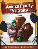 book cover for Animal Family Portraits