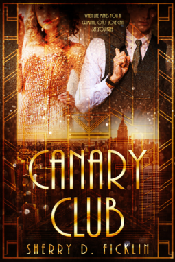 book cover for The Canary Club