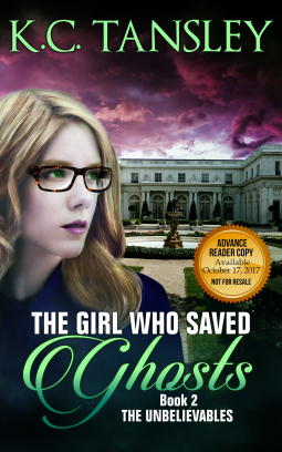 book cover for The Girl Who Saved Ghosts