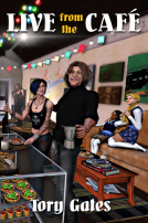 book cover for Live from the Cafe