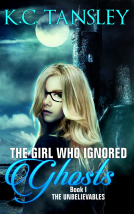 book cover for The Girl Who Ignored Ghosts