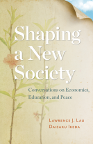 book cover for Shaping a New Society