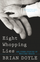 book cover for Eight Whopping Lies and Other Stories of Bruised Grace