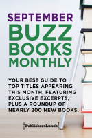 book cover for September 2017 Buzz Books Monthly