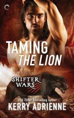 book cover for Taming the Lion