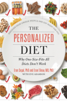 book cover for The Personalized Diet