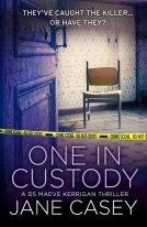 book cover for One in Custody