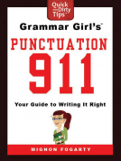 book cover for Grammar Girl’s Punctuation 911