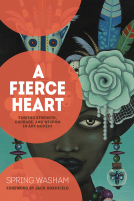 book cover for A Fierce Heart