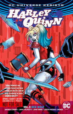 book cover for Harley Quinn Vol. 3: Red Meat (Rebirth)