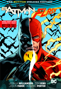book cover for Batman/The Flash: The Button Deluxe Edition