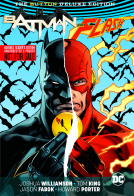 book cover for Batman/The Flash: The Button Deluxe Edition
