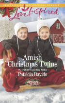 book cover for Amish Christmas Twins