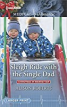 book cover for Sleigh Ride with the Single Dad