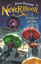 book cover for Nevermoor