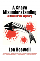 book cover for A Grave Misunderstanding: A Simon Grave Mystery