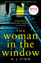 book cover for The Woman in the Window