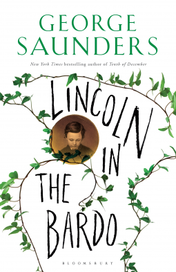 book cover for Lincoln in the Bardo