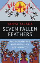 book cover for Seven Fallen Feathers