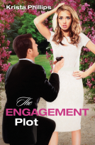 book cover for The Engagement Plot