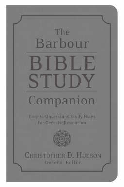 book cover for The Barbour Bible Study Companion