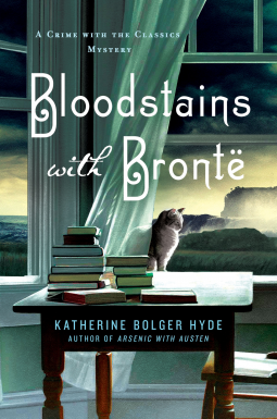 book cover for Bloodstains with Bronte