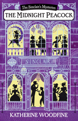 book cover for The Midnight Peacock