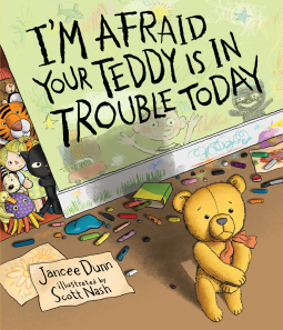 book cover for I'm Afraid Your Teddy Is In Trouble Today