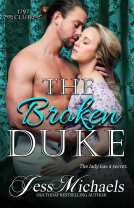book cover for The Broken Duke