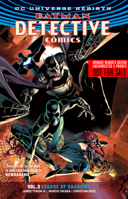 book cover for Batman: Detective Comics Vol. 3: League of Shadows (Rebirth)