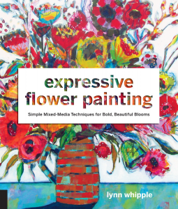 book cover for Expressive Flower Painting