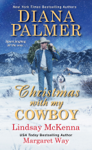 book cover for Christmas with My Cowboy