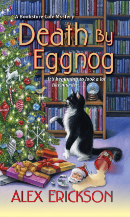 book cover for Death by Eggnog
