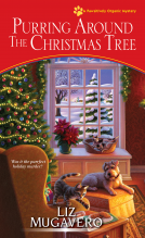 book cover for Purring around the Christmas Tree