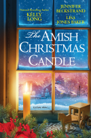 book cover for The Amish Christmas Candle