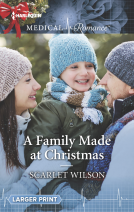 book cover for A Family Made at Christmas