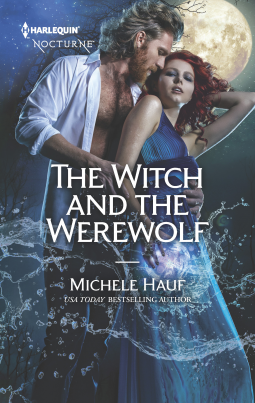 book cover for The Witch and the Werewolf