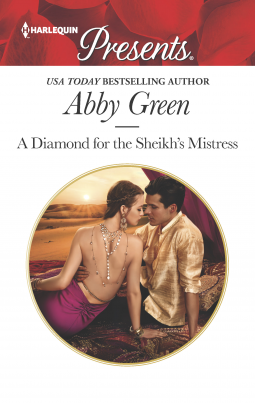 book cover for A Diamond for the Sheikh's Mistress