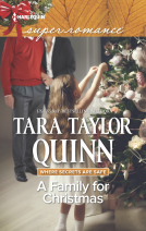 book cover for A Family for Christmas
