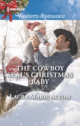 book cover for The Cowboy SEAL's Christmas Baby