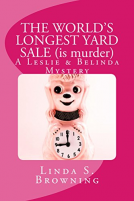 book cover for THE WORLD'S LONGEST YARD SALE (is murder)