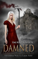 book cover for Damned